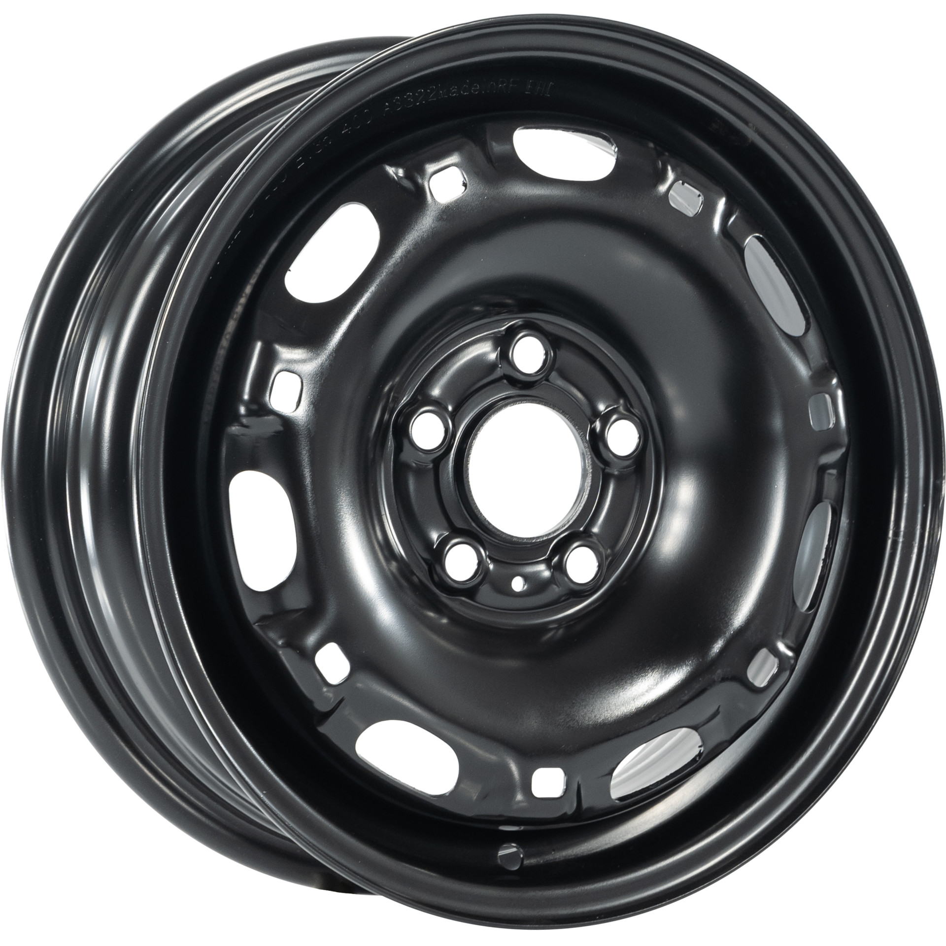 Диск автомобильный EuroDisk 43H35D ED 5x14 5x100 ет35 Dia 57,1 Black